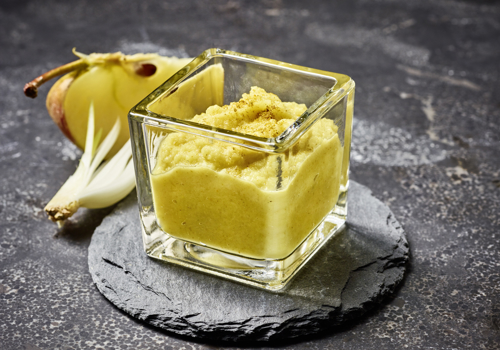 Salsa con mela e curry